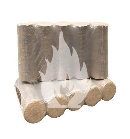 Ronde briketten | briketten | RUF blokken, Tuin en Terras, Haardhout, 6 m³ of meer, Ophalen