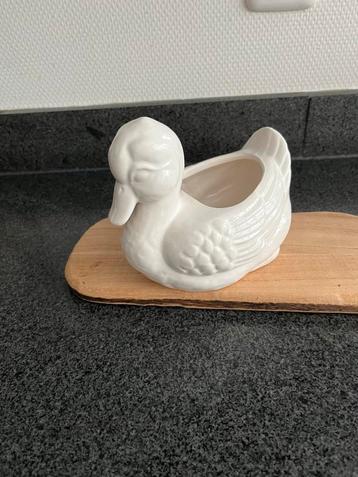 Vintage Eend Bloempotje beschikbaar voor biedingen