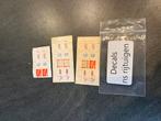 NS Rijtuigen Decals Vintage, Hobby en Vrije tijd, Modeltreinen | H0, Ophalen of Verzenden, Gebruikt, Gelijkstroom, NS