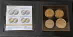 Muntset Dubbel portret troonwissel met certificaat, Verzenden, Overige landen, 2 euro, Setje