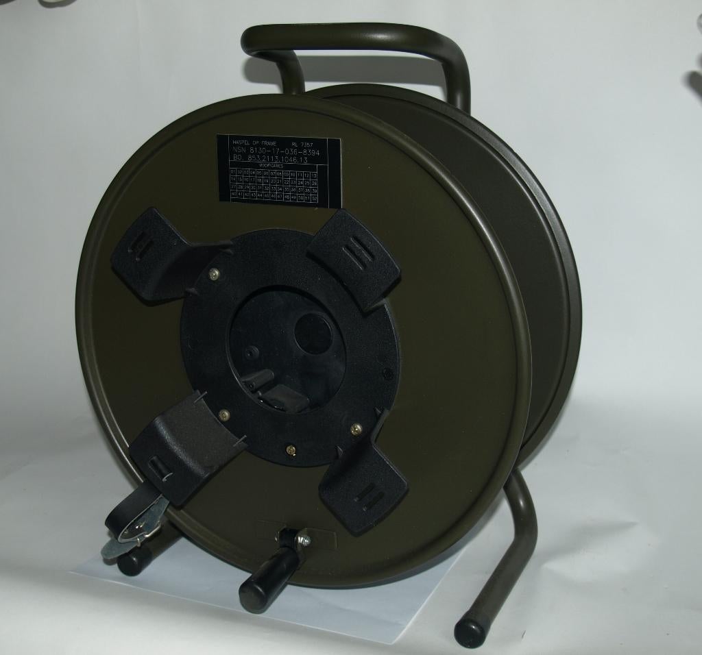 kabelhaspel, verbindingsdienst, Nederlands Fabrikaat, Verzamelen, Militaria | Algemeen, Landmacht, Overige typen, Nederland, Ophalen of Verzenden