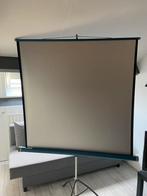 Handige projectiescherm met statief., Ophalen, Zo goed als nieuw