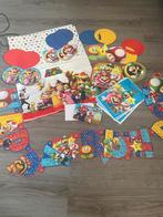 Feestversiering Mario, Ophalen of Verzenden, Zo goed als nieuw, Versiering, Verjaardag