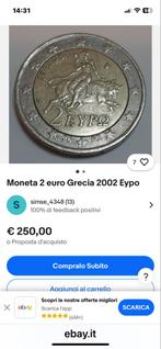 Griekse Euromunten Set 2002, Ophalen, Griekenland, 2 euro, Setje