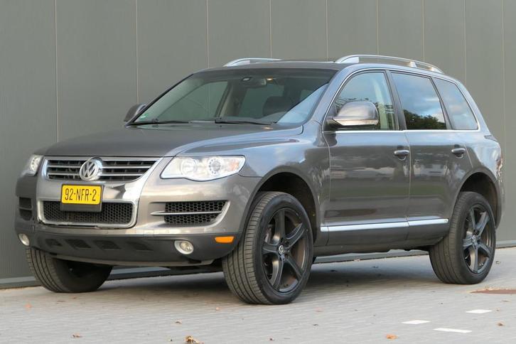 Volkswagen Touareg 3.6 V6 FSI Highline+ Youngtimer Leder Sch, Auto's, Volkswagen, Bedrijf, Te koop, Touareg, 4x4, ABS, Airbags