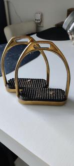 Goud kleurige stijgbeugels, Ophalen of Verzenden, Zo goed als nieuw, Dressuur