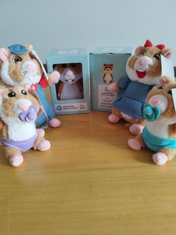 AH Hamster knuffels & nachtlampje beschikbaar voor biedingen