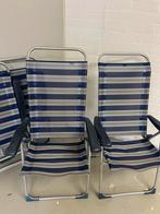 4 Crespo Campingstoelen - Set van 4, Ophalen of Verzenden, Gebruikt, Campingstoel