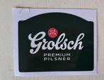Grolsch Bartapruiter sticker Premium Pilsner, Ophalen of Verzenden, Nieuw, Reclamebord, Plaat of Schild, Grolsch
