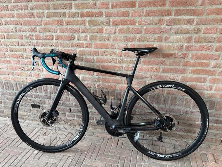 Cube Agree Slt Disc DI2 maat 53 carbon. DT Swiss/Hope, Fietsen en Brommers, Fietsen | Racefietsen, Zo goed als nieuw, Overige merken