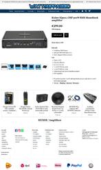 Kicker IQ500.1 DSP 500W RMS Monoblok DSP-Versterker + remote, Auto diversen, Autospeakers, KICKER, Nieuw, Am Breilingsweg 3, 76709 Kronau, Duitsland