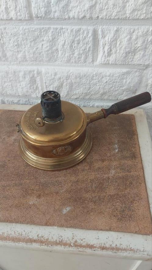 Antieke spiritusbrander uit Frankrijk, Antiek en Kunst, Antiek | Keukenbenodigdheden, Ophalen of Verzenden