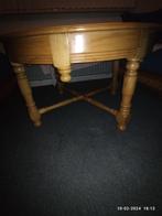 Mooie handgemaakte houten tafel, 150 tot 200 cm, 100 tot 150 cm, Rond, Vier personen