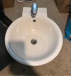 Sphinx Wastafel met Kraan - Gebruikt, Doe-het-zelf en Verbouw, Sanitair, Ophalen of Verzenden, Gebruikt, Chroom, Wastafel