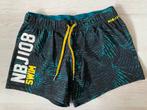 Zwemshort zwart / blauw palm 158-164, Ophalen of Verzenden, Zo goed als nieuw, Jongen, Sport- of Zwemkleding