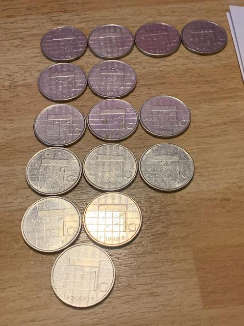 Nikkelen Guldens met opdruk 'Beatrix' diverse jaren, Postzegels en Munten, Munten | Nederland, Losse munt, 1 gulden, Koningin Beatrix