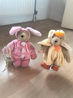 Muffy Vanderbear Easter Spring Chick & Bunny, Ophalen of Verzenden, Zo goed als nieuw, Stoffen beer, Overige merken