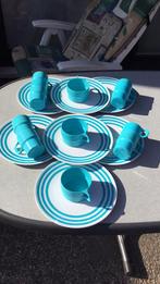 ( Camping) Servies  - Hema / Coppia, Caravans en Kamperen, Ophalen, Gebruikt
