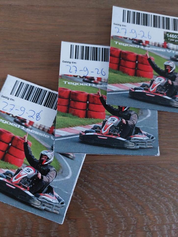 3 Heats in VT250 karts, bij Kartbaan Lelystad, Tickets en Kaartjes, Sport | Overige, Eén persoon