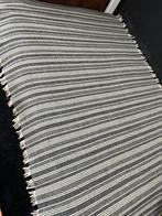 Brinker Vloerkleed Grijs Wit Gestreept Wol 200x290, Grijs, 200 cm of meer, Ophalen of Verzenden, Zo goed als nieuw