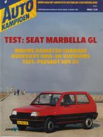Autokampioen 6 1987 : Peugeot 309 XS - Daihatsu Charade, Ophalen of Verzenden, Gelezen, Algemeen