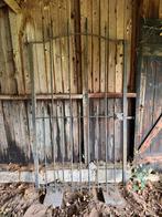 Metalen Poort - Sierhekwerk, Tuin en Terras, Ophalen, Met poort, Gebruikt, Sierhekwerk