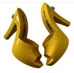Jeremy Scott x Melissa Opblaasbare Gele hakken pumps 38, Pumps, Geel, Ophalen of Verzenden, Zo goed als nieuw