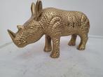 mooi grote metalen neushoorn beeld, Ophalen of Verzenden, Zo goed als nieuw, Overige typen