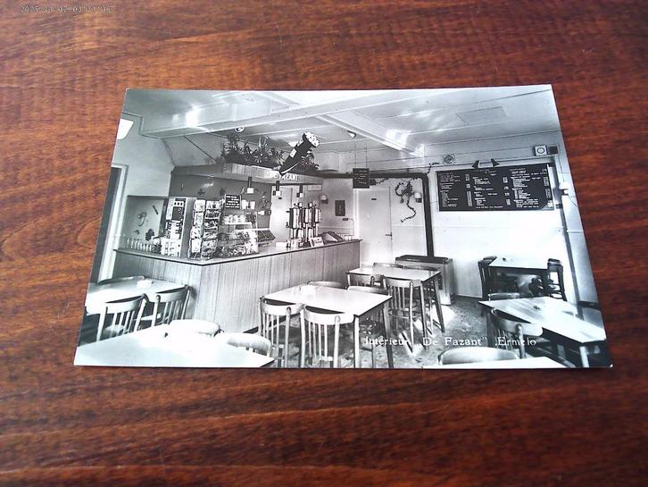 W32 - Ermelo - Cafetaria De Fazant - Mooi/Oud/SPECIAAL, Verzamelen, Ansichtkaarten | Nederland, Gelderland, Verzenden