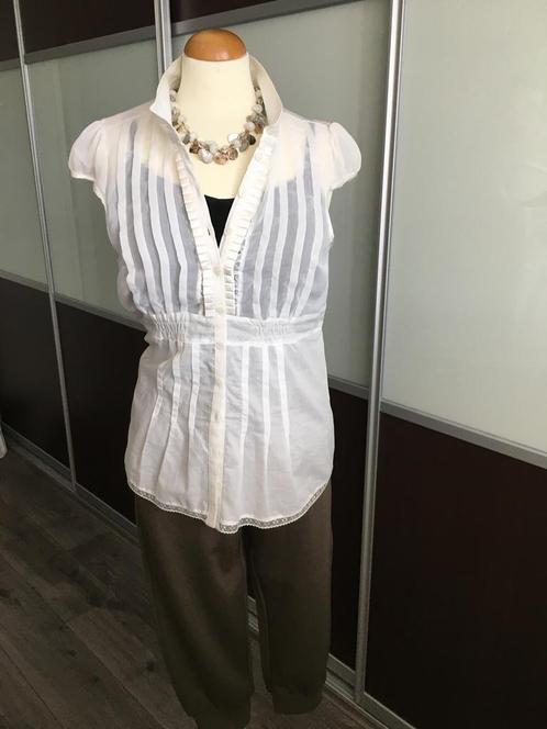 BLOUSJE Superstar Watcher maat M met kaartje NIEUW, Kleding | Dames, Blouses en Tunieken, Nieuw, Maat 38/40 (M), Wit, Ophalen of Verzenden