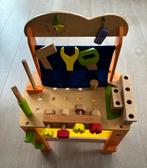 Classic World houten kinder werkbank/gereedschapstafel, Kinderen en Baby's, Speelgoed | Houten speelgoed, Ophalen, Zo goed als nieuw