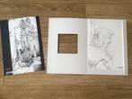 Kroniek der guldensporenslag originele tekening in map, Boeken, Stripboeken, Eén stripboek, Ophalen of Verzenden, Zo goed als nieuw