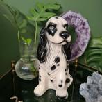 Beeld hond spaniël keramiek porselein vintage, Gebruikt, Ophalen of Verzenden, Dier