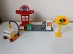 Duplo Tankstation, Ophalen of Verzenden, Gebruikt, Losse stenen, Duplo