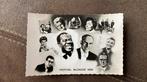 Oude ansichtkaart Festival Blokker 1959 met handtekeningen, Ophalen of Verzenden, 1940 tot 1960, Ongelopen, Sterren en Beroemdheden