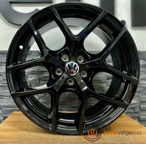 Volkswagen Polo Audi A1 velgen 17 inch hoogglans zwart, Auto-onderdelen, Banden en Velgen, Banden en Velgen, Winterbanden, 17 inch