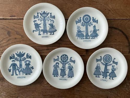 Boterhambordjes Royal Sphinx, Verzamelen, Porselein, Kristal en Bestek, Zo goed als nieuw, Bord of Schaal, Metaal, Ophalen of Verzenden