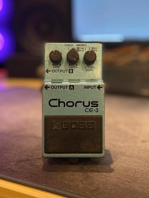 ★良音! ブラックラベル★ 1983年 BOSS CE-3 日本製 ビンテージ☆ ☆良音! ブラックラベル☆ 1983年 BOSS CE-3 日本製 ビンテージ☆ 希少