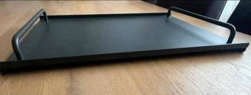 Dienblad. Metaal. Antraciet. 50x 35 cm beschikbaar voor biedingen