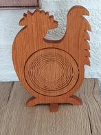 Volledig inklapbare schaal in de vorm van een haan., Ophalen of Verzenden, Zo goed als nieuw