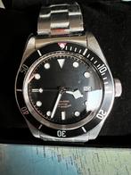 Seiko mod automatisch horloge + logo, Sieraden, Tassen en Uiterlijk, Horloges | Heren, Staal, Polshorloge, Nieuw, Ophalen of Verzenden