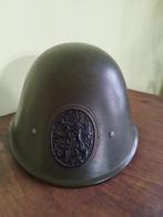 Nederlandse M34 gevechtshelm, Ophalen of Verzenden, Landmacht, Nederland, Embleem of Badge