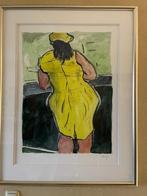 Bob Dylan - "Woman in Red Lion pub"- handgesigneerd, Antiek en Kunst, Kunst | Litho's en Zeefdrukken, Ophalen