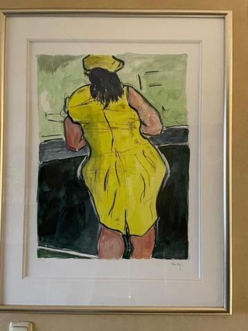 Bob Dylan - "Woman in Red Lion pub"- handgesigneerd beschikbaar voor biedingen