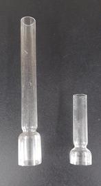 Glas voor olielamp, betreft de grote, Antiek en Kunst, Antiek | Glas en Kristal, Ophalen of Verzenden