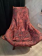 Rotan stoel met kussen, Huis en Inrichting, Ophalen, Gebruikt