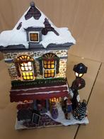 Kerst huis / Hollands huisje / Bloemenwinkel met verlichting, ., Ophalen of Verzenden, Zo goed als nieuw, .