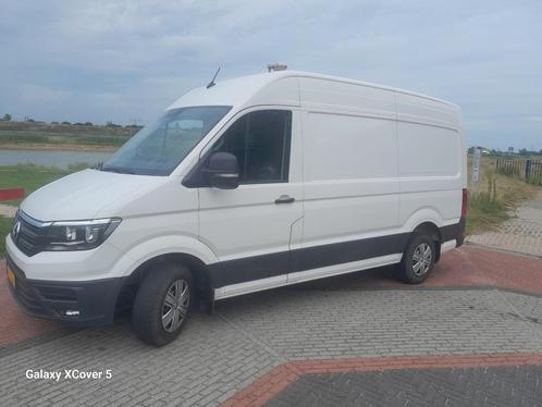 Volkswagen crafter 35 2.0 TDI 140 pk L3H3 Camera/ Carplay, Auto's, Bestelauto's, Particulier, ABS, Achteruitrijcamera, Airbags