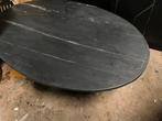 Zwarte Marmer Salontafel - 120x70cm, Ophalen, 100 tot 150 cm, Nieuw, 50 tot 100 cm