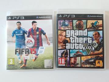 Grand theft auto 5 & Fifi 15! Voor PS3! Koopje!  beschikbaar voor biedingen